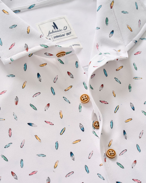 Johnnie-O Shortboard Short Sleeve Button Down