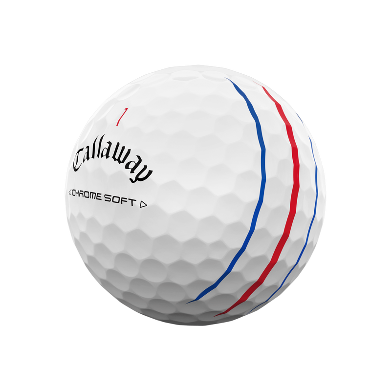 Callaway 2024 Chrome Soft Triple Track Golf Balls - 0