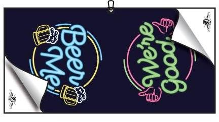 Par-Tee Series Caddie Cutten Crested Performance Towel