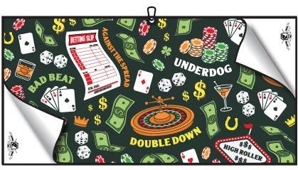 Par-Tee Series Caddie Cutten Crested Performance Towel