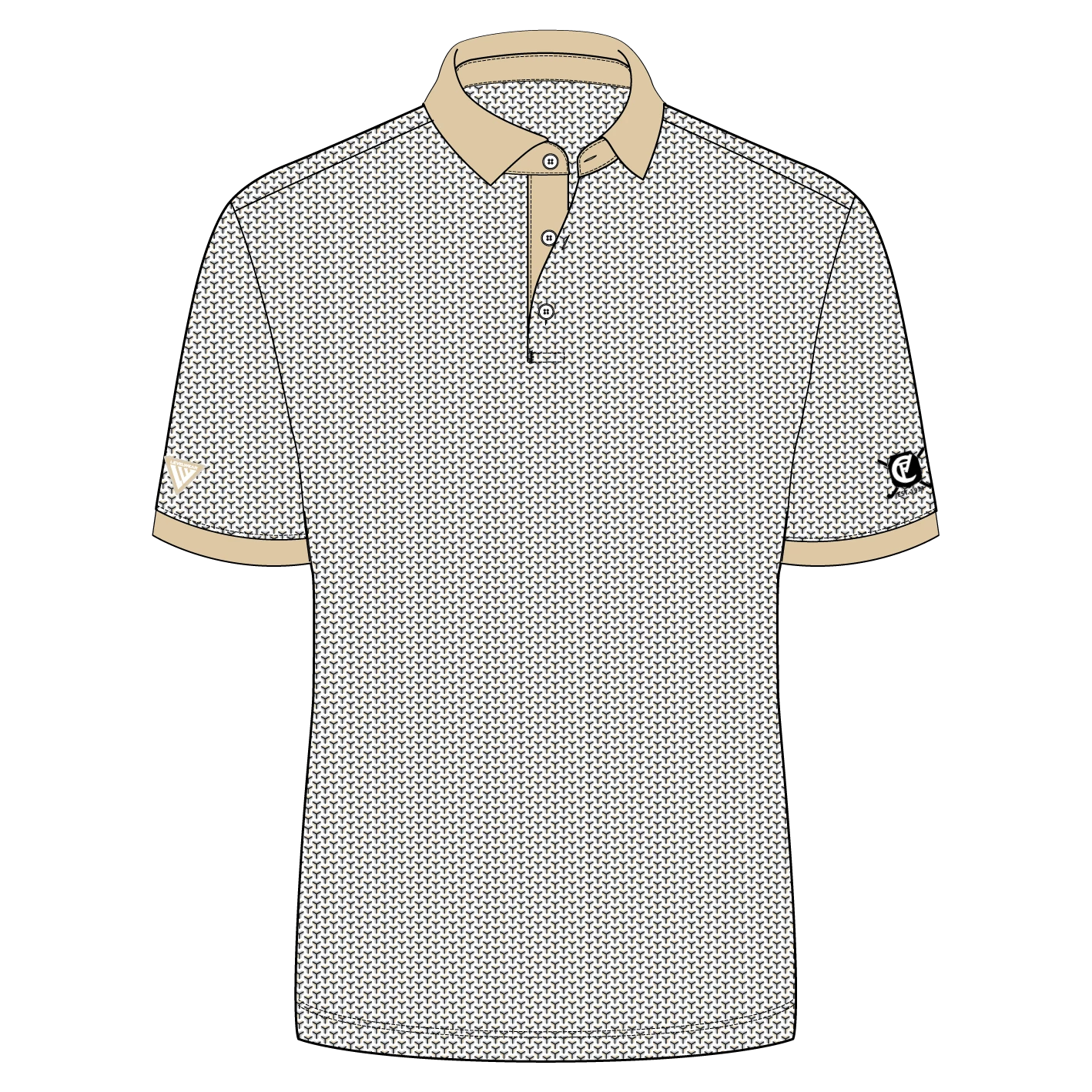 Levelwear Cutten Crested Sprint Polo