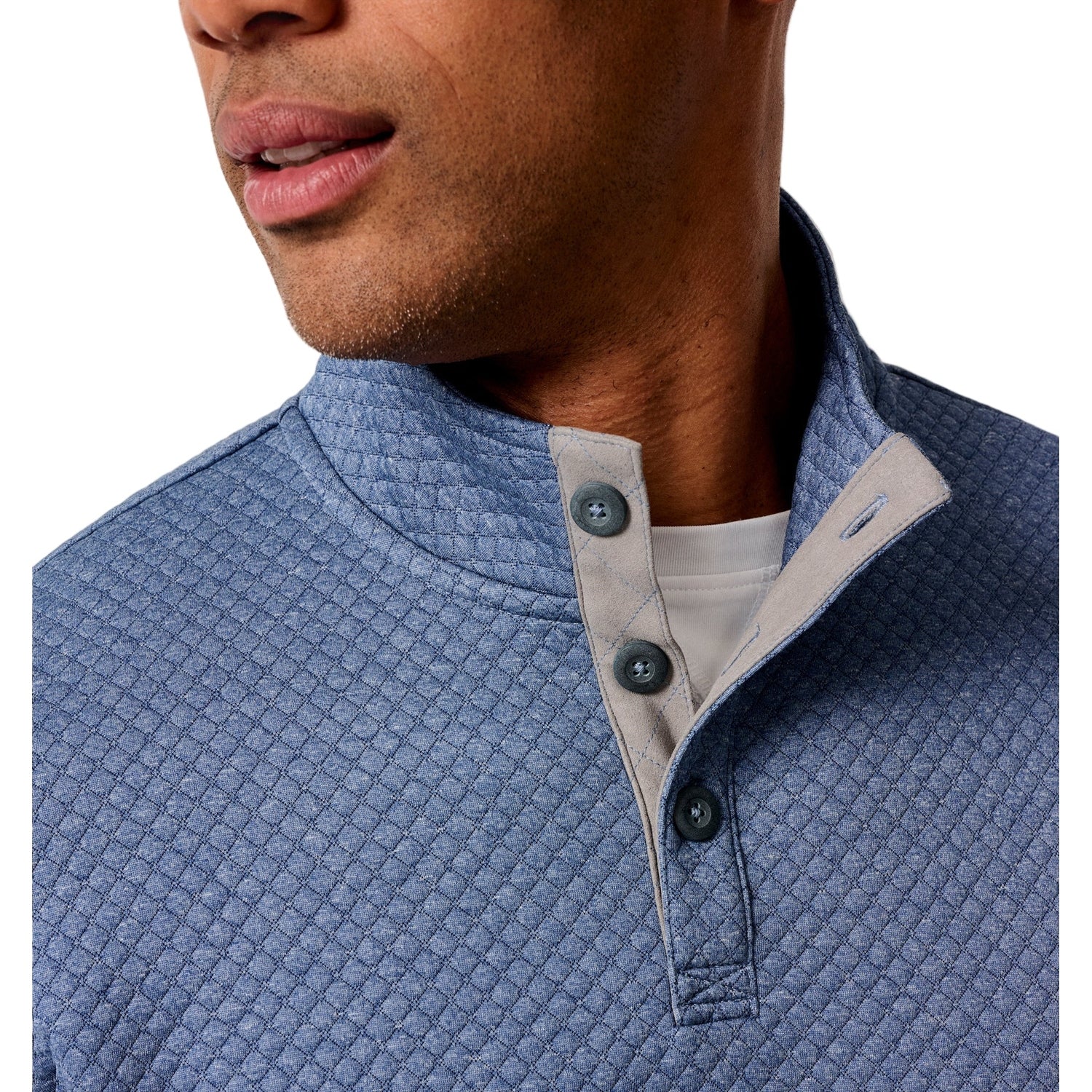 Johnnie-O Rockwells Quilted Pullover - 0