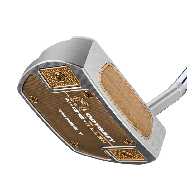 Odyssey Ai-ONE Silver Milled Three T S Putter - IN STOCK READY TO SHIP!