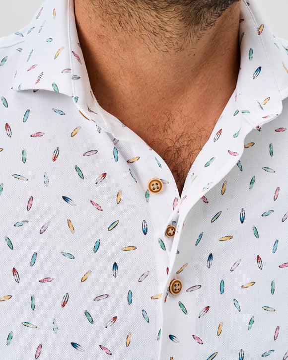 Johnnie-O Shortboard Short Sleeve Button Down