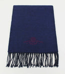 Kanata Herringbone Lambswool Scarf with Cutten Crest-2