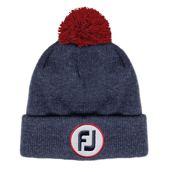 FootJoy Pom Pom Solid Knit Toque