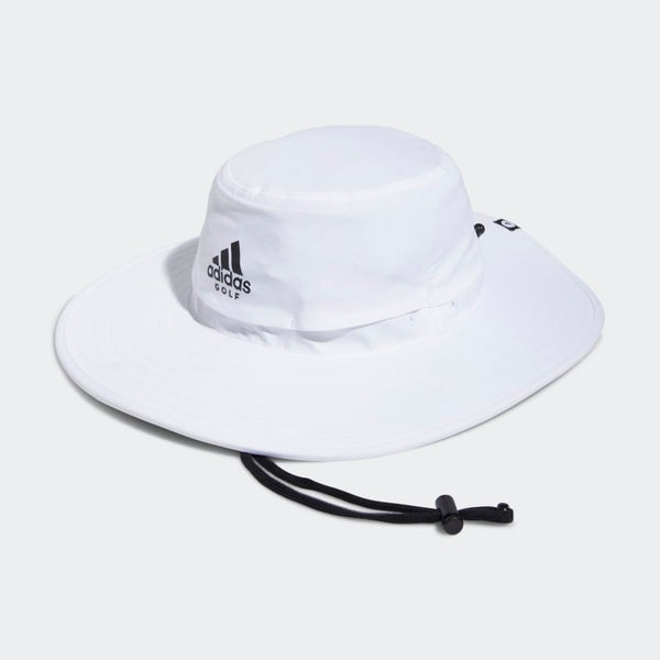 Adidas Golf UPF Sun Bucket Hat - White - Size: S/M