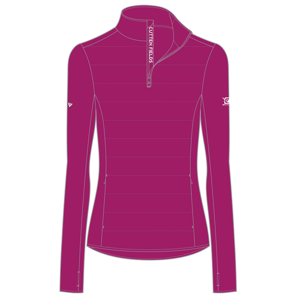Ladies Ember Quilted 1/2 Zip Pullover